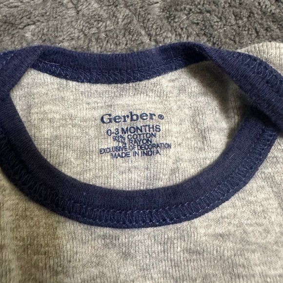 Mixed lot of 0-3 month short sleeve shirts - Picture 8 of 13